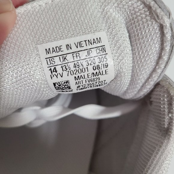 NEW Adidas Originals Samoa Trefoil Shoes FV6829 Size 14 White - Picture 7 of 7